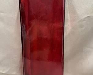 Dark Pinkish Tall Vase Decor Piece