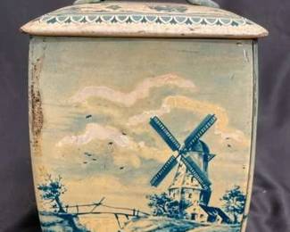 Vintage Royal Verkade Biscuit Tin 