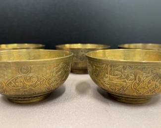 5 Beautiful, Designed Brass Bowls