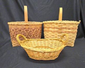 Trio Of Handles Baskets