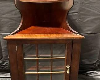 Beautiful, Small Corner Cabinet