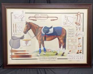 XXL Equestrian Art Print