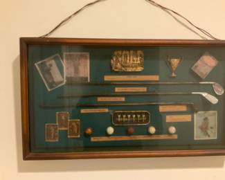 Golf deco art