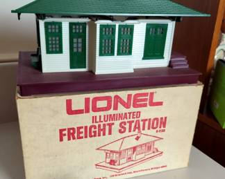 Lionel Illuminated Freight Station, No. 6-2133, In Original Box