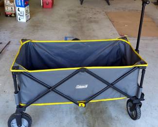 Coleman Garden Cart, 22" H x 20.5" W x 40" L