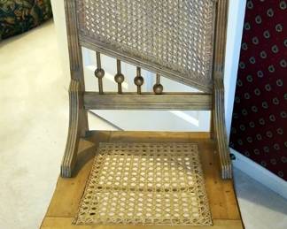 Side Chairs Including Mesh Back And Seat, 40" x 17.5" x 17.5", Spindle Back Mesh Seat, 34" x 17" x 17", And Ladder Back Weave Seat, 34" x 18" x 16", Total Qty 3