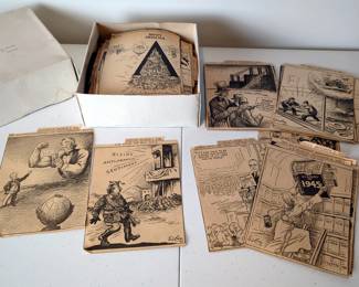 The Kansas City Star Cut-Out Cartoons, Spanning Years 1932-1946