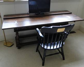 Antique Drop Table Both sides fold up $500, Chair $75