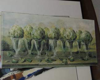 Artichoke art $50