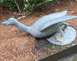 One of many garden statues 