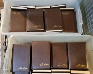 Large collection of Louis L'Amour books