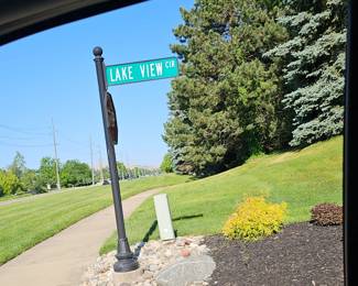 Please use this entrance to subdivision. 
Directions may guide you to use Ann Arbor Trail.