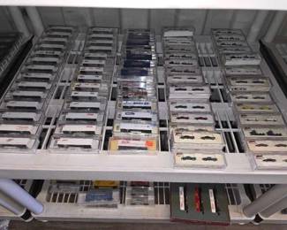 #8576 • (44) Assorted Model Trailers and (70) Model Cars
