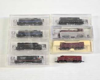 #8168 • (8) N Scale Model Trains
