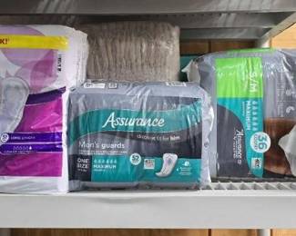 #2670 • Men's Adult Diapers & Women's Sanitary Pads
