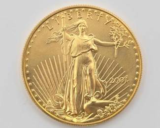 #651 • 2001 $50 American Gold Eagle Coin, 1oz
