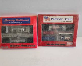 #8078 • (2) N-Scale Model Train Sets
