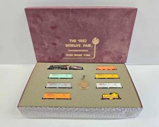 #8084 • 1982 World Fair Commemorative Scale Model Train
