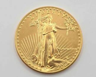 #621 • 1986 $50 American Gold Eagle Coin, 1oz
