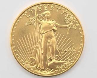 #655 • 2002 $50 American Gold Eagle Coin, 1oz
