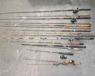 #2664 • (16) Fishing Poles
