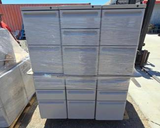 #80500 • (12) Filing Cabinets
