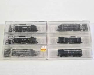 #8160 • (6) Micro Trains N Scale Model Trains
