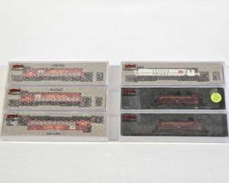 #8096 • (6) Atlas N Scale Model Trains
