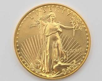#652 • 2001 $50 American Gold Eagle Coin, 1oz

