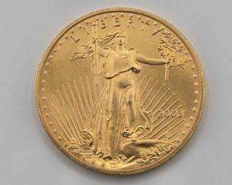 #657 • 2003 $50 American Gold Eagle Coin, 1oz
