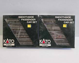 #8066 • (2) Kato N-Scale Model Train Sets
