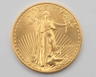 #648 • 1999 $50 American Gold Eagle Coin, 1oz
