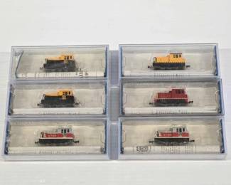 #8110 • (6) Bachmann N Scale Model Trains

