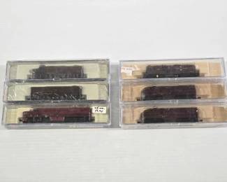 #8100 • (6) N Scale Model Trains
