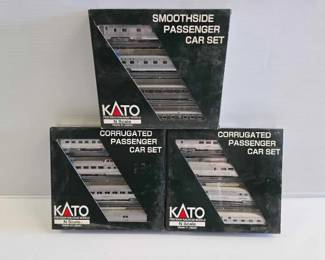 #8070 • (3) Kato N-Scale Model Train Sets
