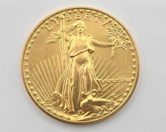 #625 • 1987 $50 American Gold Eagle Coin, 1oz
