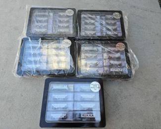 #8016 • (5) Micro-Trains N-Scale MOW Ballast Train Sets
