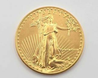 #622 • 1986 $50 American Gold Eagle Coin, 1oz
