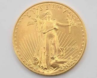 #642 • 1998 $50 American Gold Eagle Coin, 1oz

