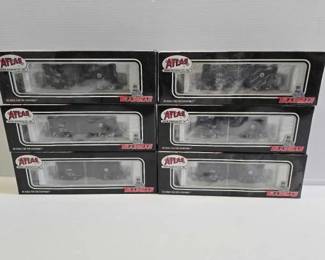 #8058 • (6) Atlas HO Trainman HO-Scale Model Trains
