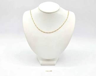 #760 • 14K Gold Necklace, 1.71g
