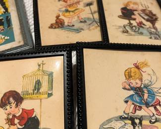 VINTAGE FRAMED PRINTS