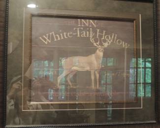 Framed & Matted Deer Print