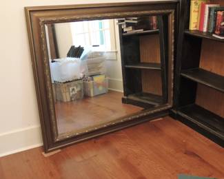 Large Framed Decorator Mirror