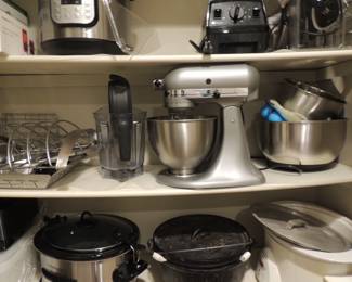 KitchenAid Mixer, Large Crock Pot, Electric Pressure Cooker, Cast Iron Dutch Oven,