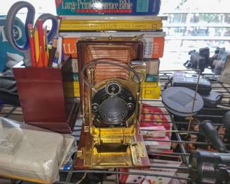 Vintage brass Rulex camera
