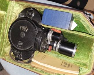 Vintage movie camera