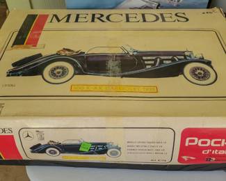 Vintage Pocher Mercedes model