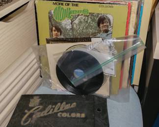 1950s Cadillac dealership colors book