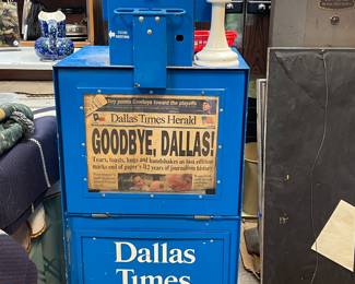 Original Dallas Times Herald machine